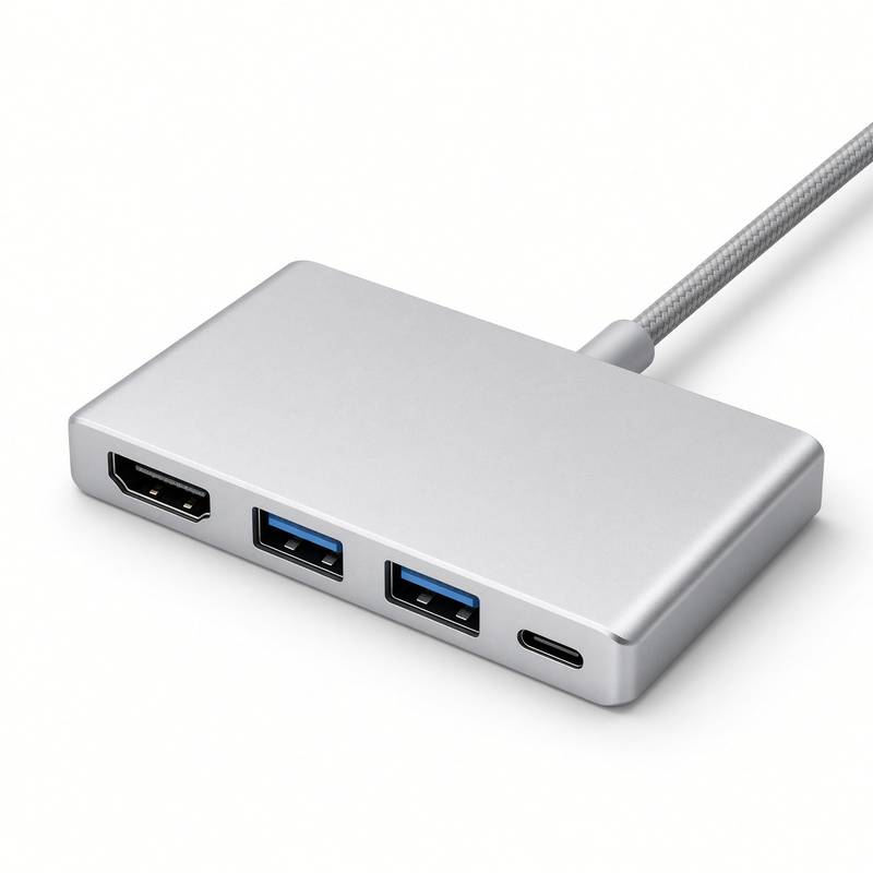 Car USB-C Hub / 4 ports